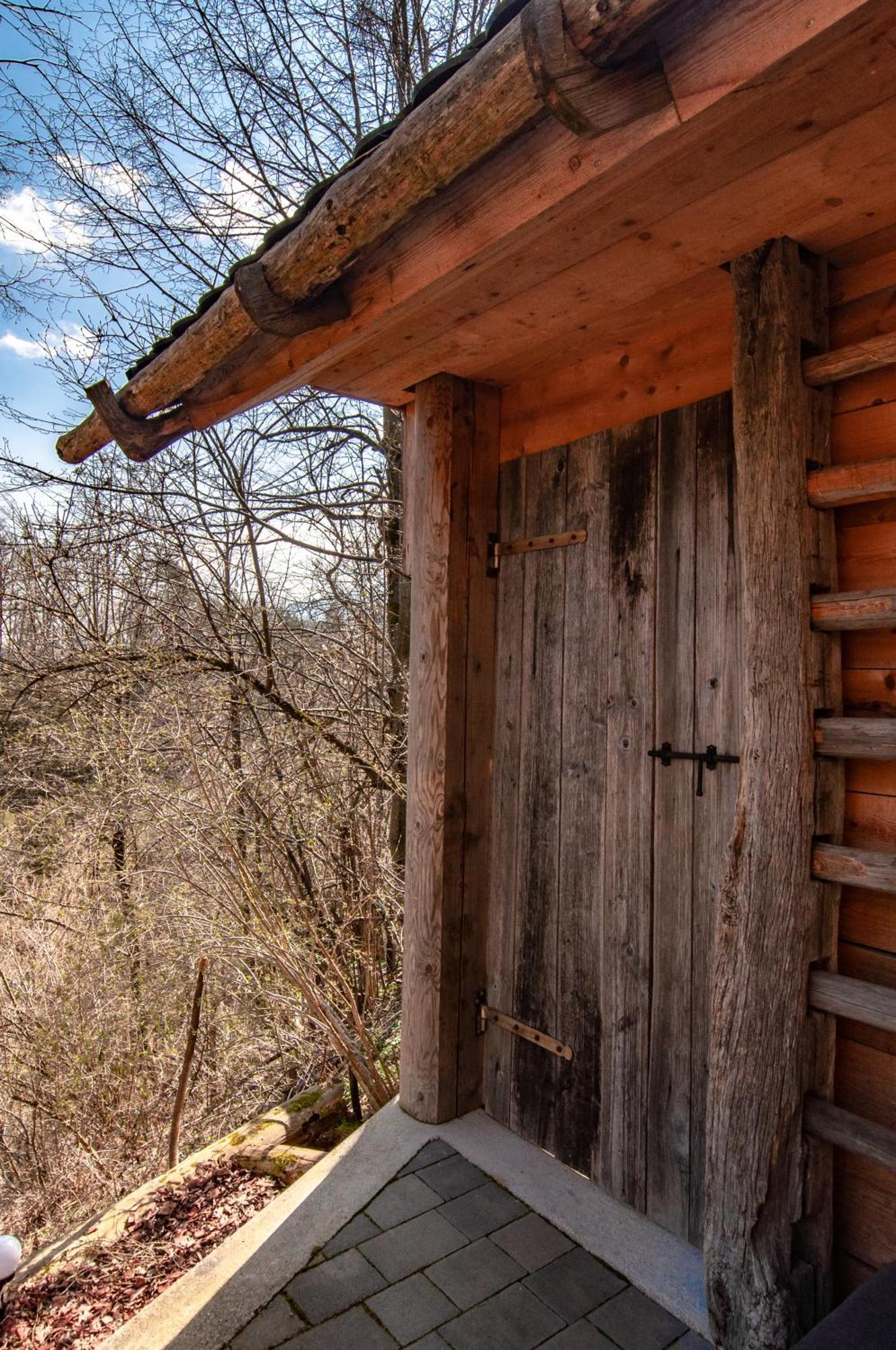 Log House Natura Radovljica Bagian luar foto