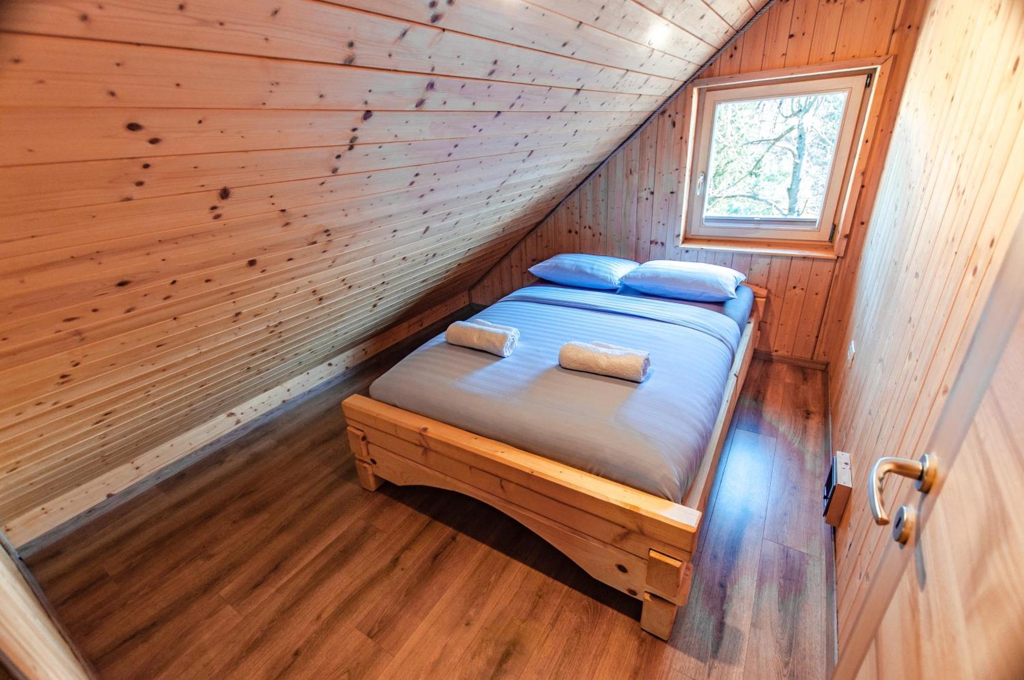 Log House Natura Radovljica Bagian luar foto
